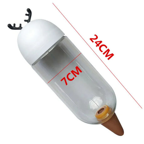 Carvallo Bewässerungssystem AquaPet GardenCare | Droppbevattning för rum- och trädgårdsväxter | 500ml | Älg, Träd & Björn Design Carvallo