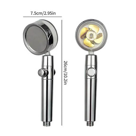 360° Swiveling Showerhead With Water Saving & High Pressure Function Carvallo