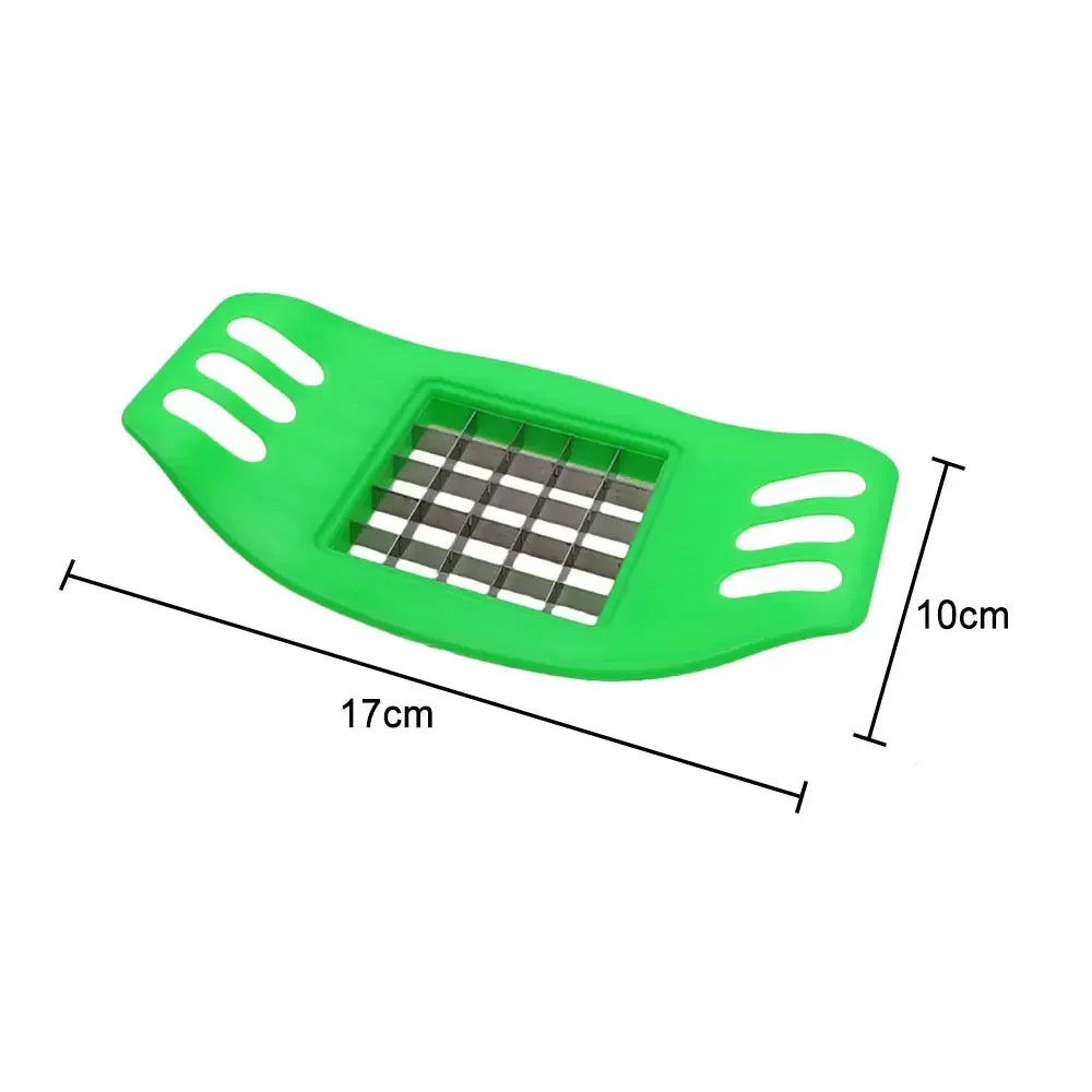 Carvallo Cutter Pro Pommes-skärverktyg för potatis & grönsaker | Kompakt köksassistent för jämna stavar Carvallo