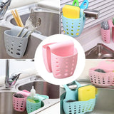 Carvallo-Organizer DuoGrip | Sadel-design i silikon för dubbelhandfat | Svamp- & tvål-hållare | Flexibel & halkfri Carvallo