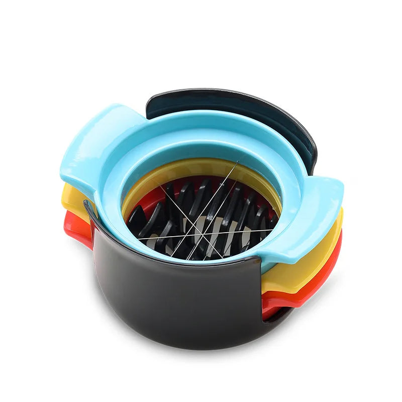 Carvallo 3-i-1 Äggskärare | För hönsägg, vaktelägg & vaktelägg | Precisions & Multifunktionell Carvallo