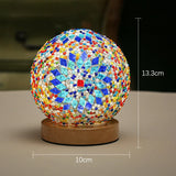 BohoGlow - LED Skrivbordslampa i Bohemisk Stil – Dimbar, Vintage Look Carvallo