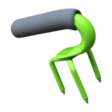 Carvallo ogräsborttagare av kolstål | Rostfri & ergonomisk | Handverktyg för jordbeluftning & trädgårdsskötsel | 17×13×8 cm Carvallo