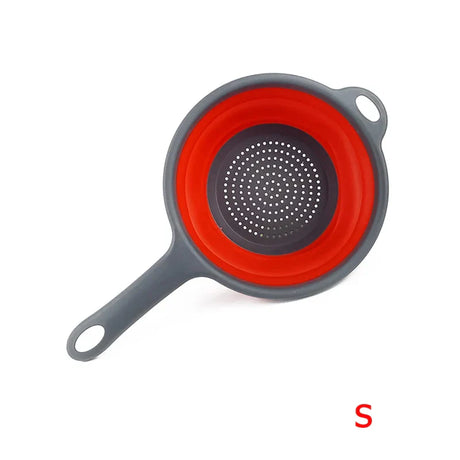 Carvallo Sieb FlexiDrain | Silikon | Platsbesparande & Mångsidig | För Frukt & Grönsaker Mitt Maison