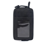 Carvallo-väska TactiPack Mini | Vattentät EDC-bältesväska med kortfack & dragkedja | För camping, resor & vardag Carvallo