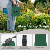 Carvallo Pro Akku-Druckspruta | 5 L axelsprutflaska | USB-laddning & justerbar munstycke | För trädgård, rengöring & ogräsbekämpning Carvallo