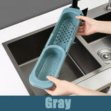 Carvallo FlexDry Organizer Justerbar diskho avtorkningshylla med handdukshållare | Teleskopisk & ventilerad Carvallo