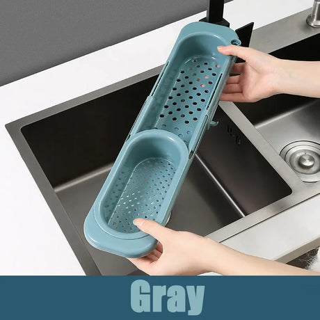 Carvallo FlexDry Organizer Justerbar diskho avtorkningshylla med handdukshållare | Teleskopisk & ventilerad Carvallo