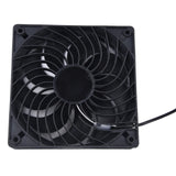 Carvallo Duo Ventilationssystem | Solarbetrivna Dubbel-extraktionsfläktar | 10W | För växthus, djurstall & utomhusapplikationer Carvallo