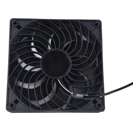 Carvallo Duo Ventilationssystem | Solarbetrivna Dubbel-extraktionsfläktar | 10W | För växthus, djurstall & utomhusapplikationer Carvallo