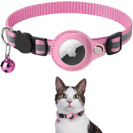 Airtag halsbandshållare-Animals-Hemnix-Rosa-Hemnix