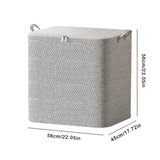 Carvallo VarioFold | Dammtätig & med fönster | Stor kapacitet | Textilförvaringsbox Carvallo