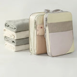 Carvallo Kompressions-Organizer Set | 5-delat | Platsbesparande & Vattenavvisande | Ideal för resor & vardag Carvallo