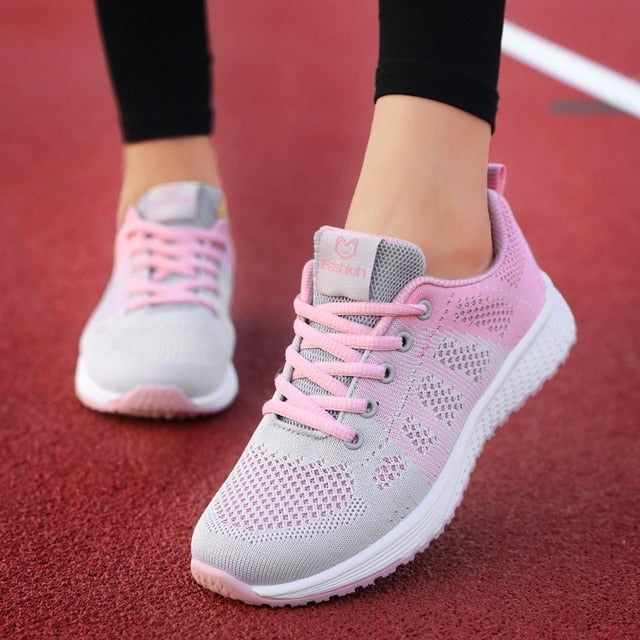 Women Breathable Mesh Sneakers-Shoes for Women-Hemnix-Rosa-35-Hemnix