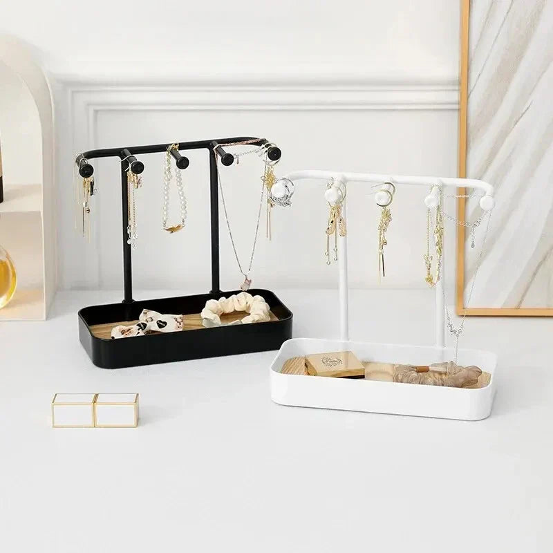 Carvallo EleganTree Classic | Smyckeshållare för kedjor, örhängen och armband | Halkfri & Dekorativ | 20×10×19 cm Carvallo