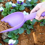 Carvallo Kids Trädgårdsspade Set | Färgglad & Brist säker | För Trädgård, Strand & Barn | Plast 25 cm Carvallo