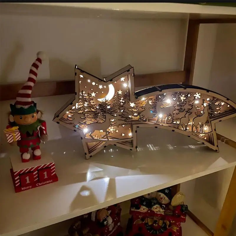 Carvallo - Elegant stjärnljus med invecklat laserskuret design Carvallo