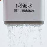 Carvallo CompactRack diskställ med droppskål | Kompakt köksorganisatör för diskho & arbetsyta Carvallo