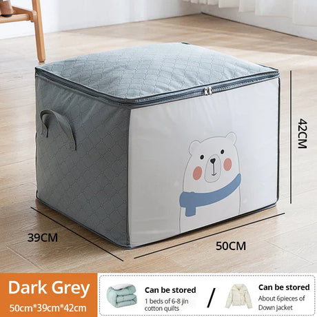 Carvallo SpaceNest FlexBag | Fällbar & Dammtät | Förstärkta handtag & Dragkedja Carvallo