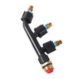 Carvallo dimspruta | 1–3-vägs mässingsdysa | Fin dimma för trädgård & växthus | 1/4" & 1/2" anslutning Carvallo