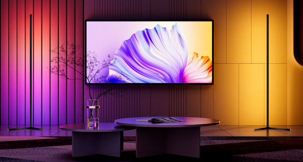 GlowLine – Elegant vertikal hörnlampa Carvallo