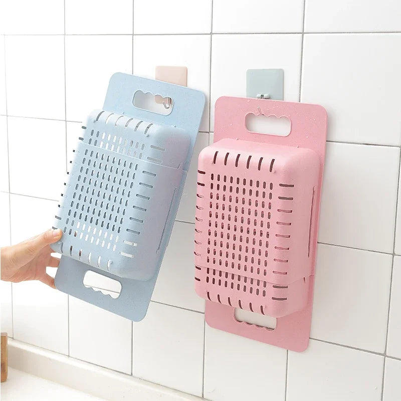 Carvallo Avtorkningskorg | Justerbar & Mångsidig | Diskkorg för Frukt, Grönsaker & Tallrikar | Plast Carvallo