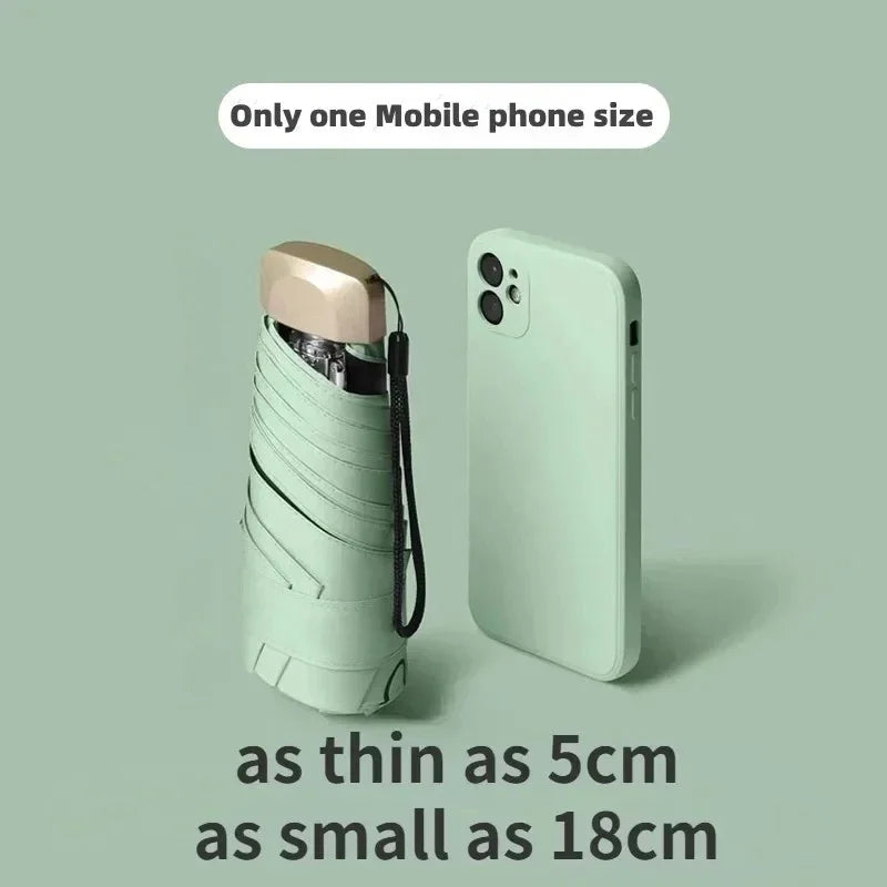 Carvallo-Paraply SunRainGo | Vindbeständig & Vattentät | UV-skydd | Lätt & Bärbar Carvallo