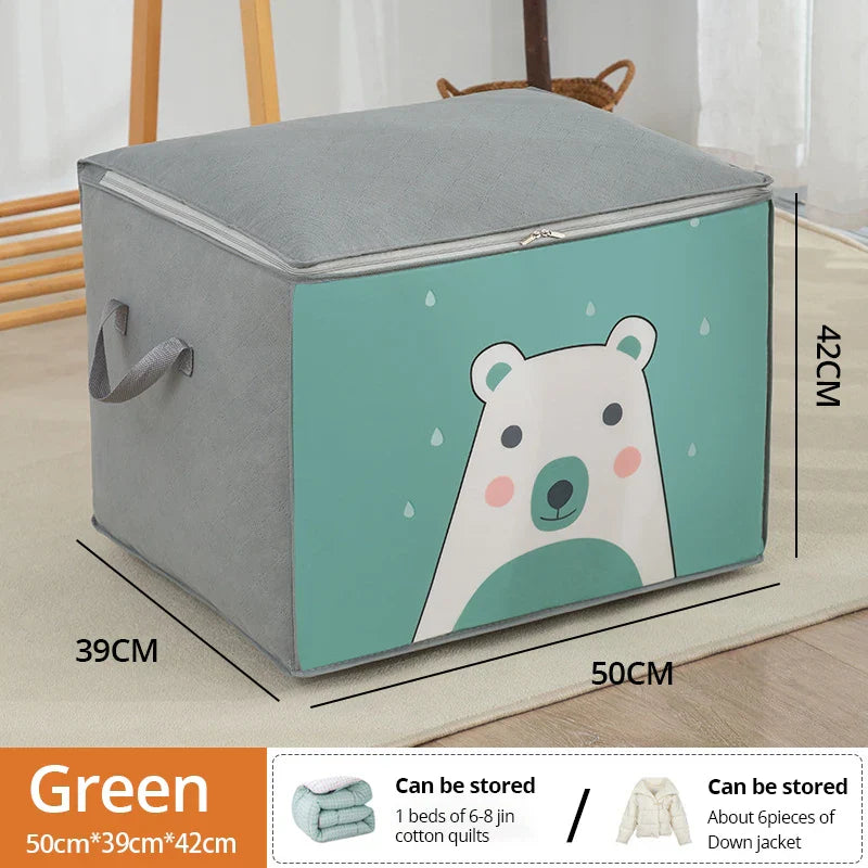 Carvallo SpaceNest FlexBag | Fällbar & Dammtät | Förstärkta handtag & Dragkedja Carvallo