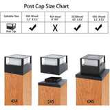 Carvallo DuoLight Solar-pollux LED | IP54 vattentät | Vit & varmvit | För staket, terrass & trädgårdspollux Carvallo