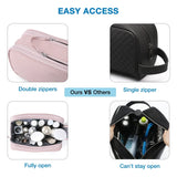 Carvallo Vattentät Kosmetiktasche för Damer & Herrar | Lätt Kulturväska i S/M/L | Resetillbehör för Personvård & Smink | Unisex Resa Organizer Carvallo
