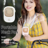 Carvallo Bärbar Nackfläkt | Uppladdningsbar & Multifunktionell | För Utomhus, Resor & Hemma Carvallo