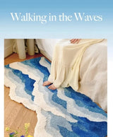 Aesthetic Wave Tufted Rug – Havsinspirerad Mjuk & Halkfri Matta Carvallo