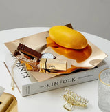 Eclipse Nouveau Förvaringsbricka - Modern Design i Rostfritt Stål Carvallo