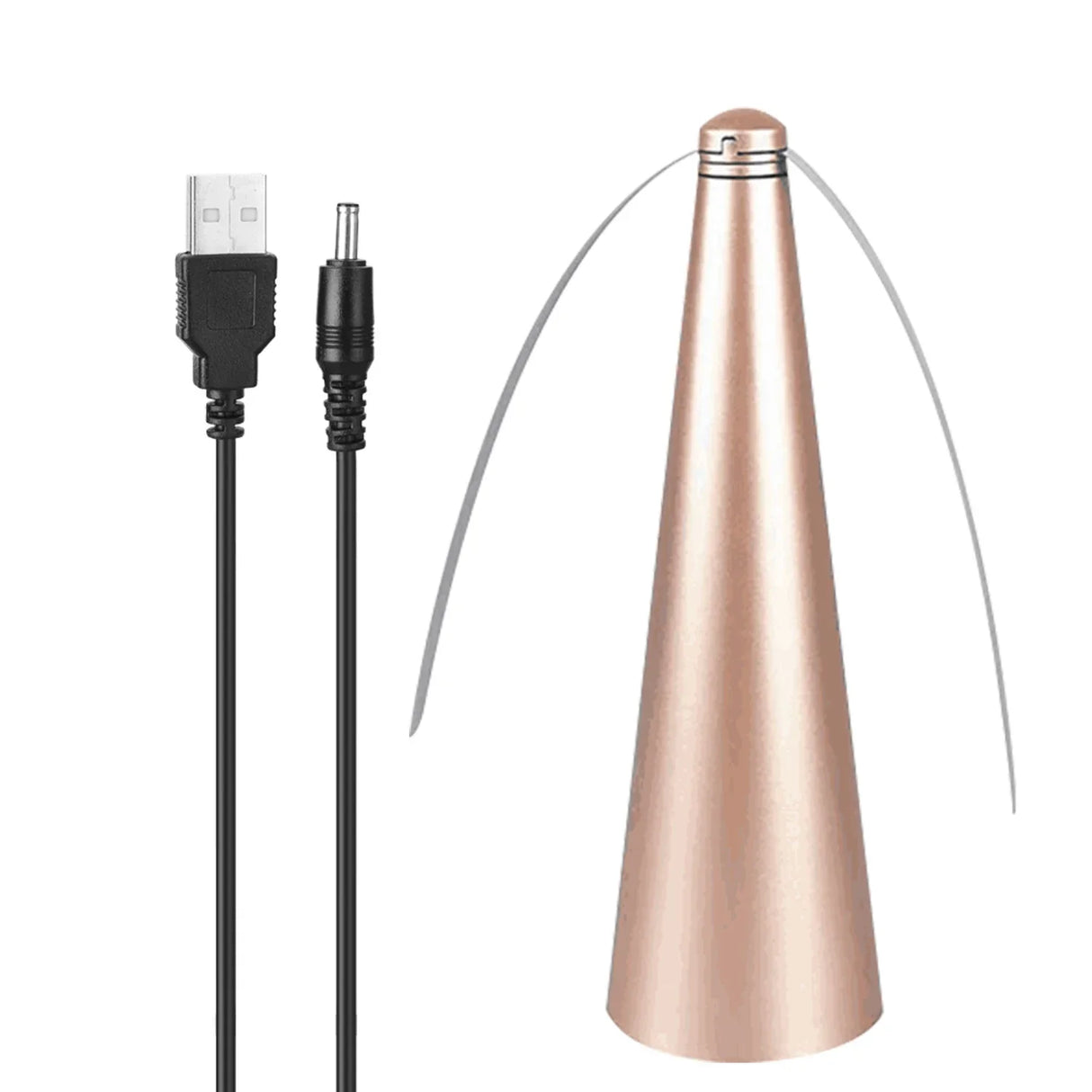 Carvallo Naturguard Fluginsektsbekämpning Bordsfläkt | 360° roterande insektsförsvar fläkt | Tyst & Säkert | För utomhus, camping, picknick Carvallo