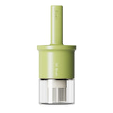 Carvallo Ölspender med silikonpensel | Värmebeständig & dammskyddad | 2-i-1 flaska för olja, såser & marinader | 300 ml Carvallo