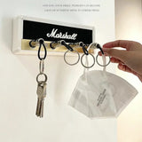 Vintage Music Key Holder - Konstnärlig och Praktisk Väggdekoration Carvallo