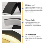 Carvallo LED Væglampe | Varme hvidt lys | 10W | Til indendørs & udendørs | Sort Carvallo