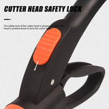 Carvallo EdgeSpin trädgårdssax med 360° svängbart klipphuvud | Precisionssax för gräskanter och rabatter Carvallo