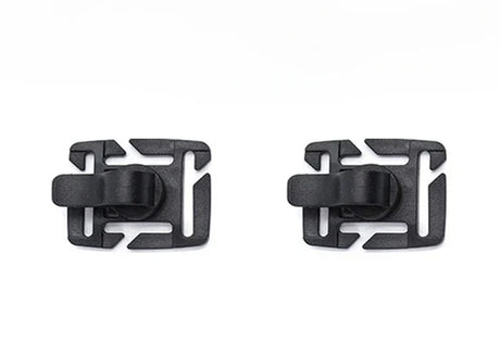 Carvallo Schlauchhalter Clip för dryckessystem | 360° roterbar | MOLLE-kompatibel | För ryggsäck, utomhus & camping | Lätt & Robust Carvallo