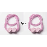 Carvallo gardinstång med magnet | 2-pack | Tjock rep-design & Stark grepp | För vardagsrum, sovrum & kök Carvallo