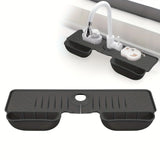 Carvallo Spülmatte | Rutschfast & mögelfri | Värmebeständig silikonavlastningsmatta för diskho & kran | Fällbar & diskmaskinssäker Carvallo