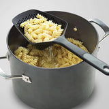 Carvallo Köksslev | Med avrinning funktion | För pasta, grönsaker & soppor | Ergonomisk & livsmedelsäkert Carvallo