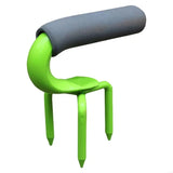 Carvallo ogräsborttagare av kolstål | Rostfri & ergonomisk | Handverktyg för jordbeluftning & trädgårdsskötsel | 17×13×8 cm Carvallo