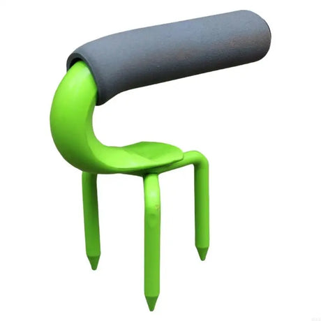 Carvallo ogräsborttagare av kolstål | Rostfri & ergonomisk | Handverktyg för jordbeluftning & trädgårdsskötsel | 17×13×8 cm Carvallo