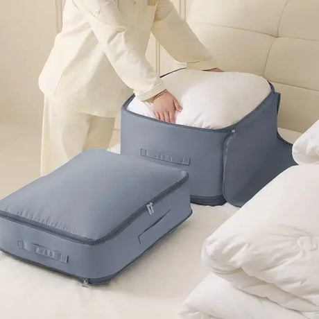 Royallure Kompressionsförvaringspåsar – Vattenavvisande Nylon, Lätt-Dragkedja, Förvaring för Garderob & Resa Carvallo