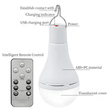 Carvallo LED Solarbordsbelysning | Vattentät & Uppladdningsbar | Med USB & Solenergi | För Tält, Trädgård & Nödsituationer Carvallo