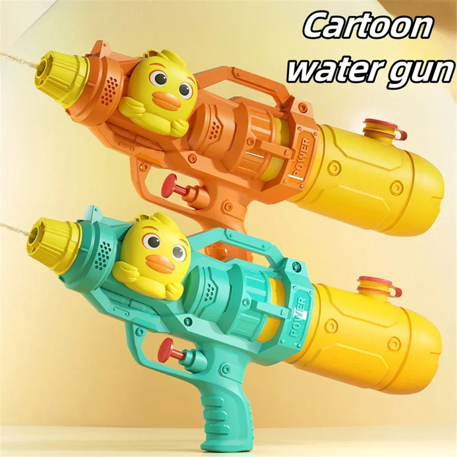 Carvallo Vattensprutleksak för barn | Dinosaurier, ankor & hajar | Dubbel-sprinkler & vattenpistoler | Perfekt för trädgård, strand & pool Carvallo