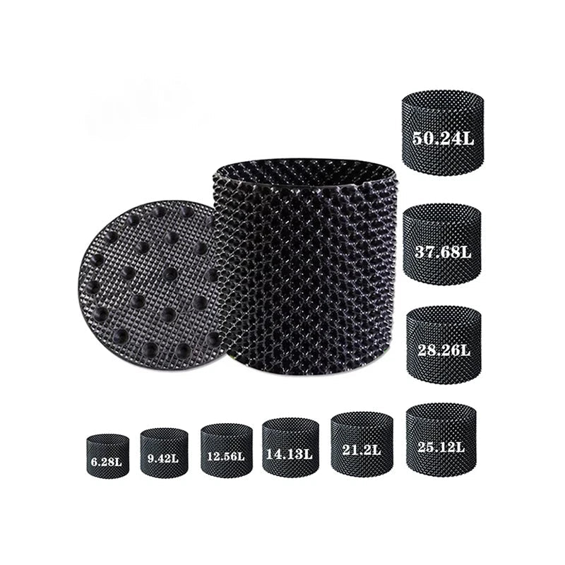 Carvallo Pro | Rotkontroll- & Uppdragskruka | För Bonsai, Träd & Buskar | Snabb rotväxt | PVC-skål Carvallo