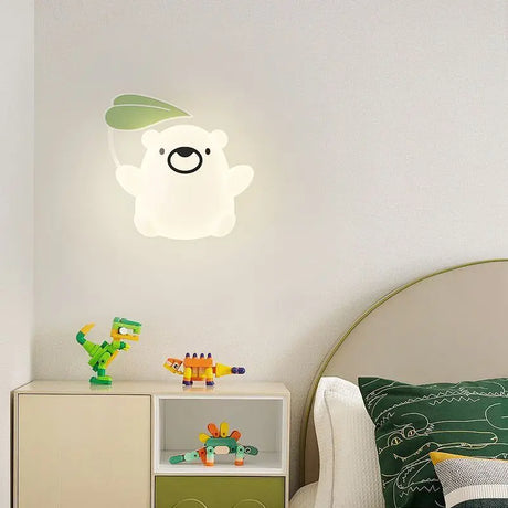 CartoonKinder - Dimmbar LED Vägglampa för Barnrum Carvallo