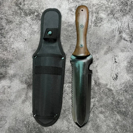 Carvallo TerraMini | Kompakt & Robust | För Grävning, Plantering & Lossning | Utomhus Trädgårdsverktyg Carvallo